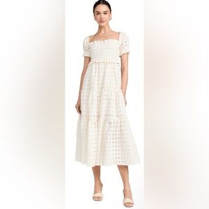 O.P.T. Bobbi Off White Ivory Dress